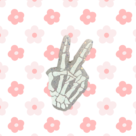 Skull Peace Sign